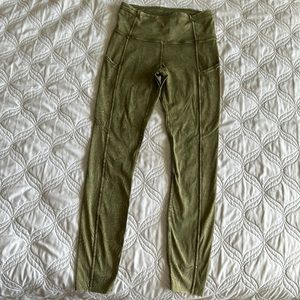 Lululemon Fast & Free high rise 25” leggings